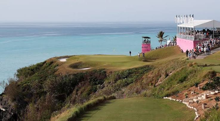 Port Royal Golf Course in Bermuda overlooking the ocean